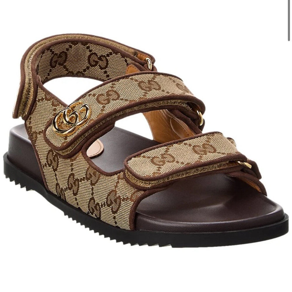 Gucci Brown Sandals Luxurious Comfort